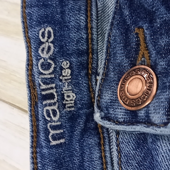 Maurices High-Rise Skinny Blue Jeans Size 8 Reg - Picture 14 of 16